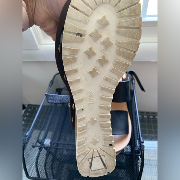 Chloe wedge sandals - Picture 3 of 8